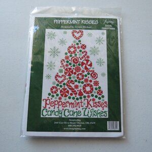 Peppermint Kisses Imaginations Counted Cross Stitch Kit #3311, 2021